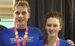 Gold and silver for Team BC on final day of swimming 